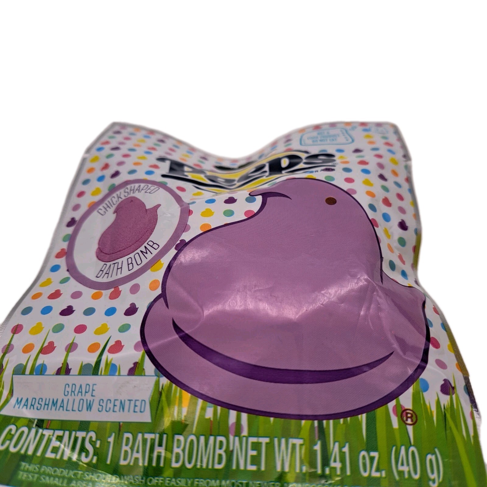 Crayola Whipped Soap 2.82oz.Grape Body Wash + 1 Peeps Bath Chicken Shape