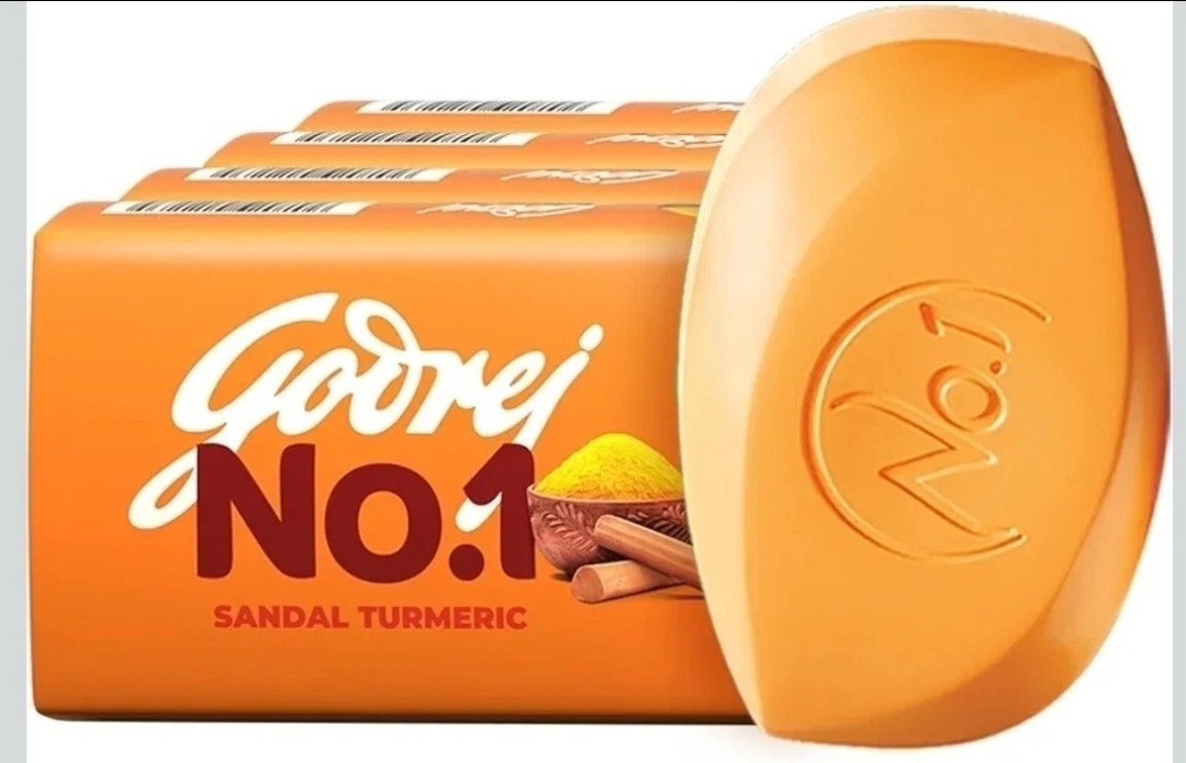 Godrej No1 Sandal and Turmeric Soap 150gm 3 Pack