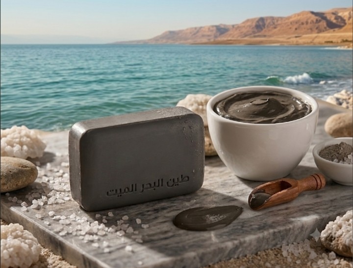 100% Pure Raw Dead Sea Mud Mask+ Natural Mineral Dead Sea Soap+ Natural Loaf Set