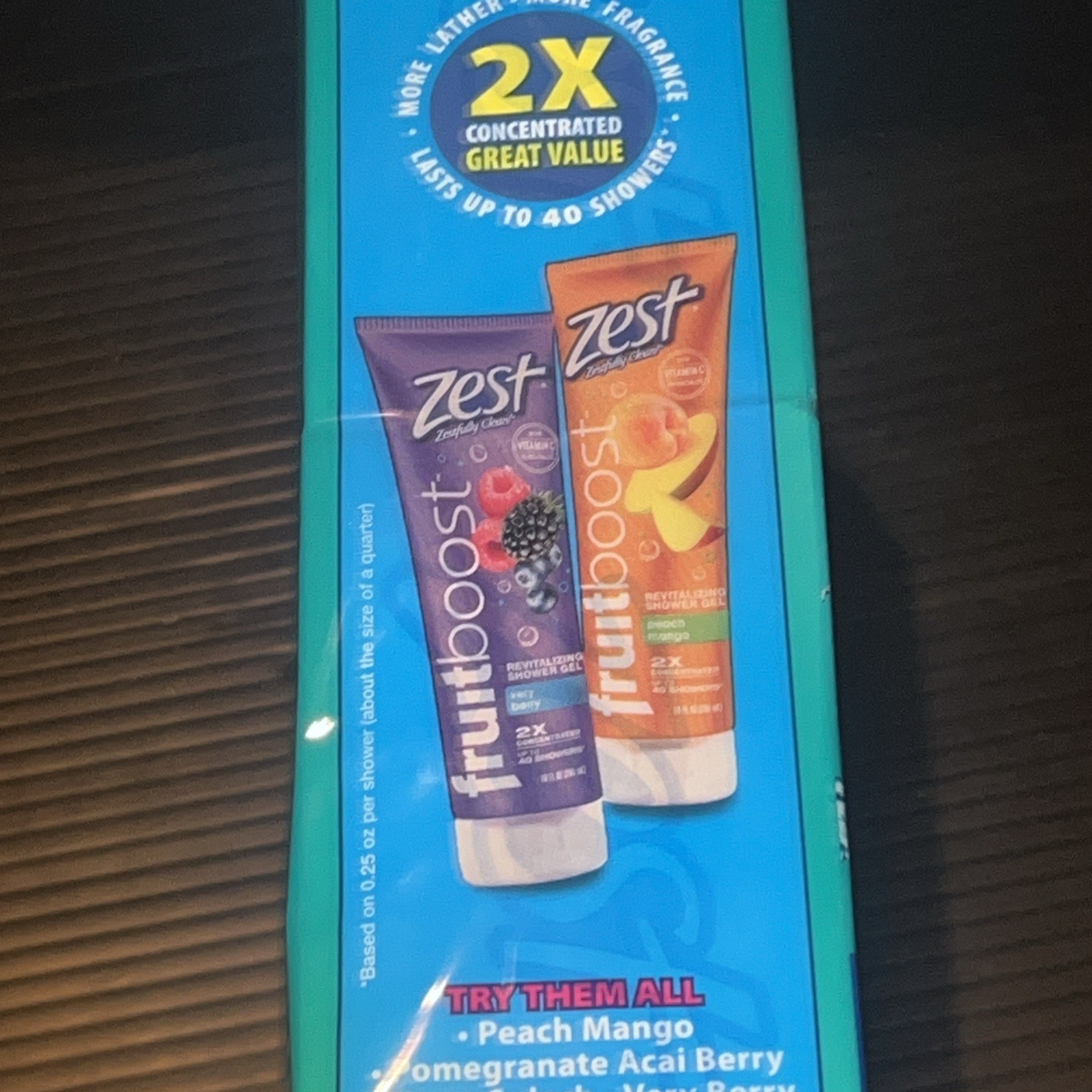 8 Pack Zest Refreshing Aqua Deodorant 4.0 oz. Clean Bath Bar Soap Vitamin E