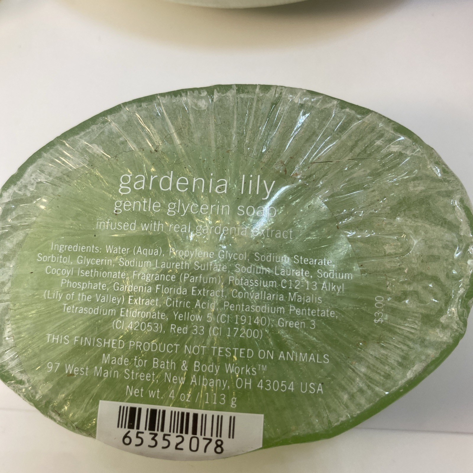 6 Bath & Body Works Soap Gardenia Lily Green Tea Cucumber White Ginger Amber NEW