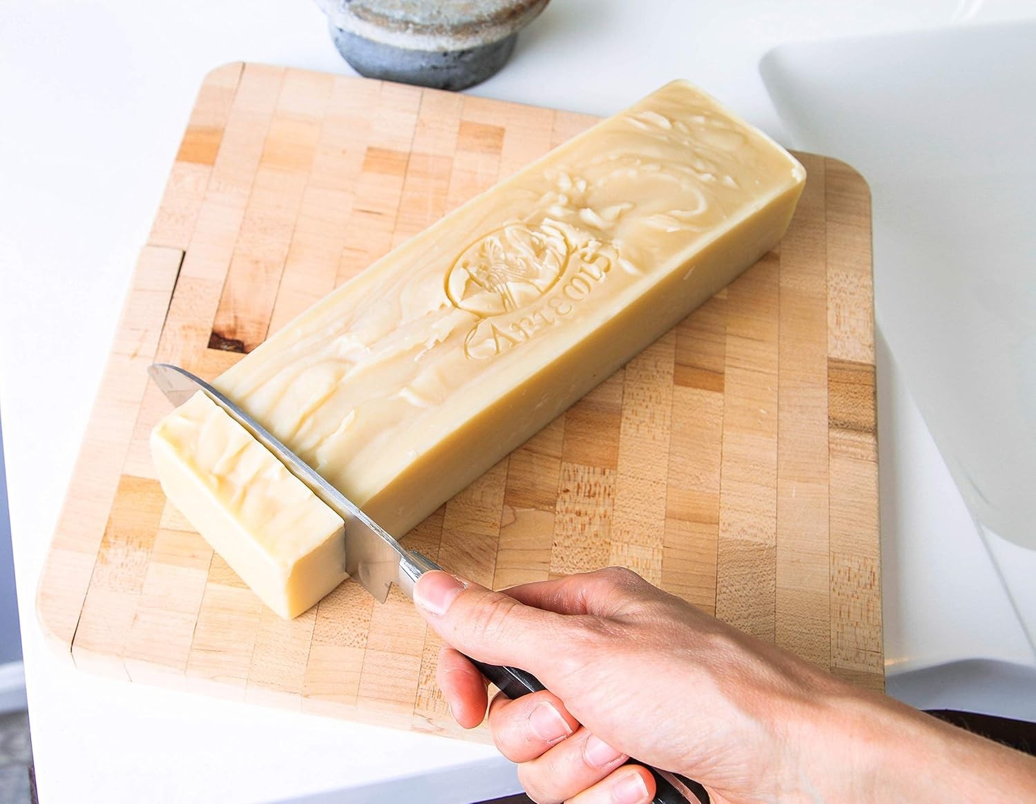 Organic Goat’s Milk Soap Loaf – Cut Into 8 to 10 Soap Bars – Natural Ingredie…