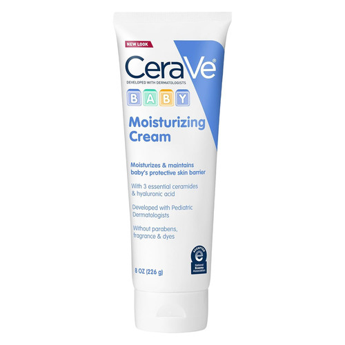 CeraVe Baby Cream, Gentle Moisturizing Cream with 8 Ounce (Pack of 1)