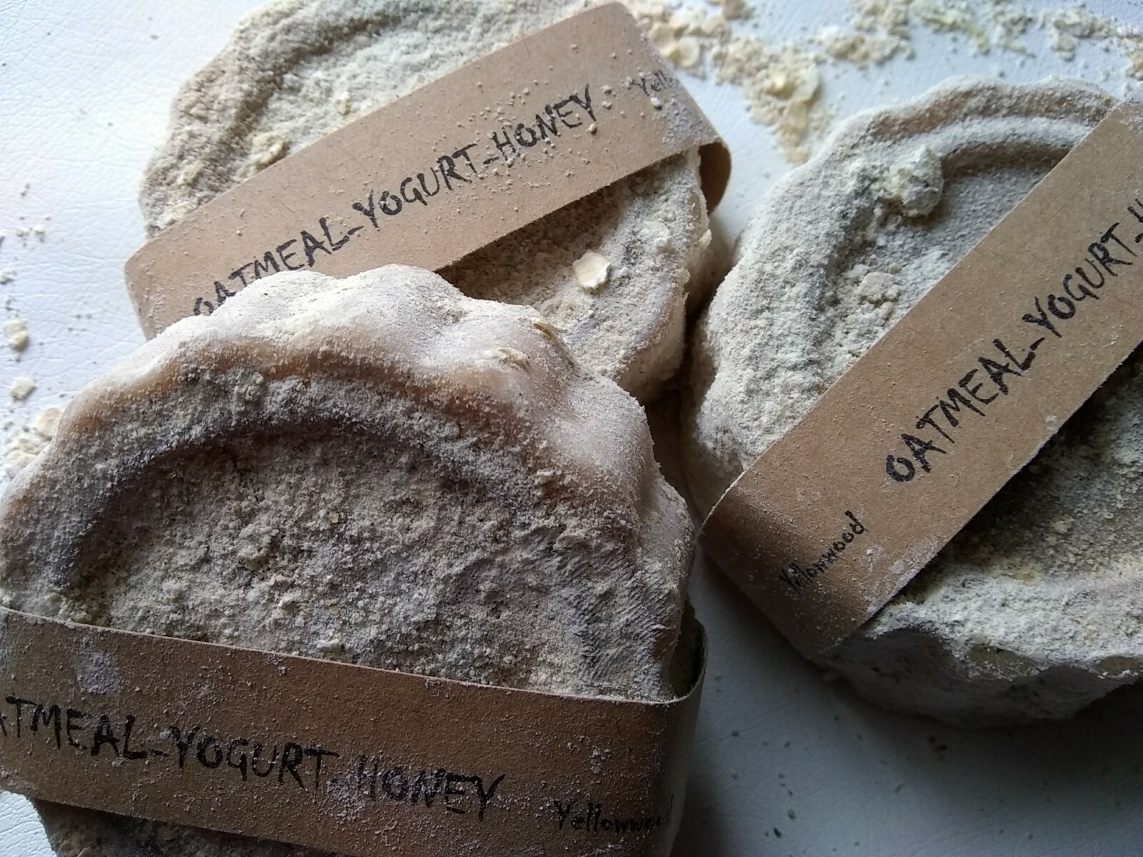 Oatmeal-Yogurt & Honey Soap