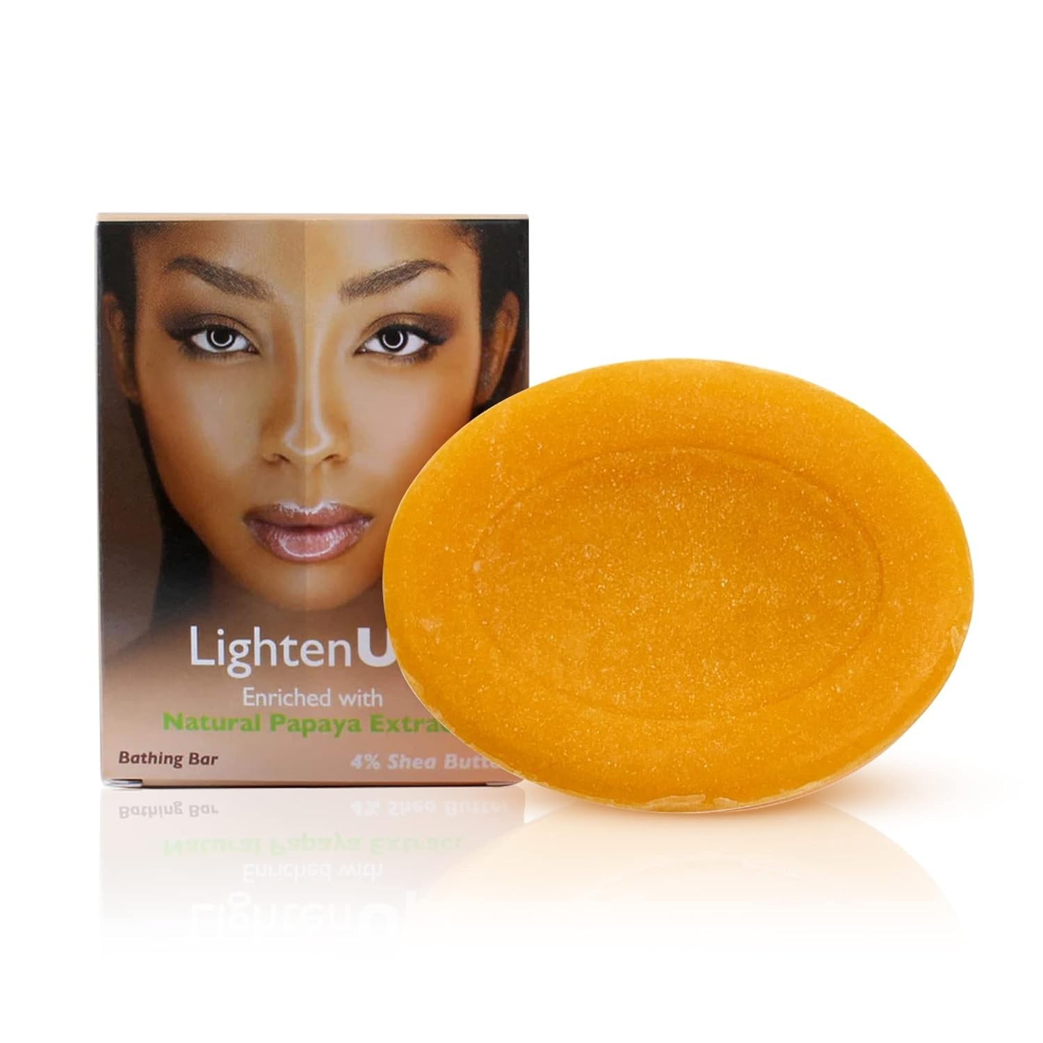 Omic Lighten Up Plus Papaya Extract Bathing Bar 3.5 oz