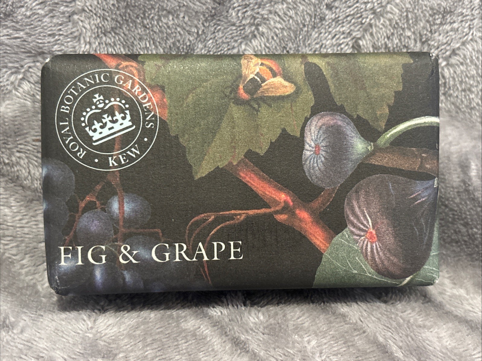 Royal Botanical Gardens Kew Wrapped Soap Bar, Fig & Grape