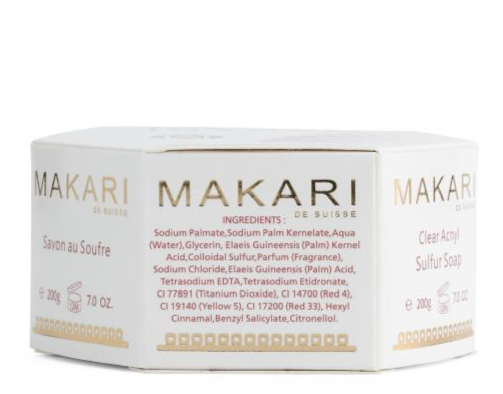 New Sulfur Soap Clear Acnyl by Makari for Women – 7 oz Soap