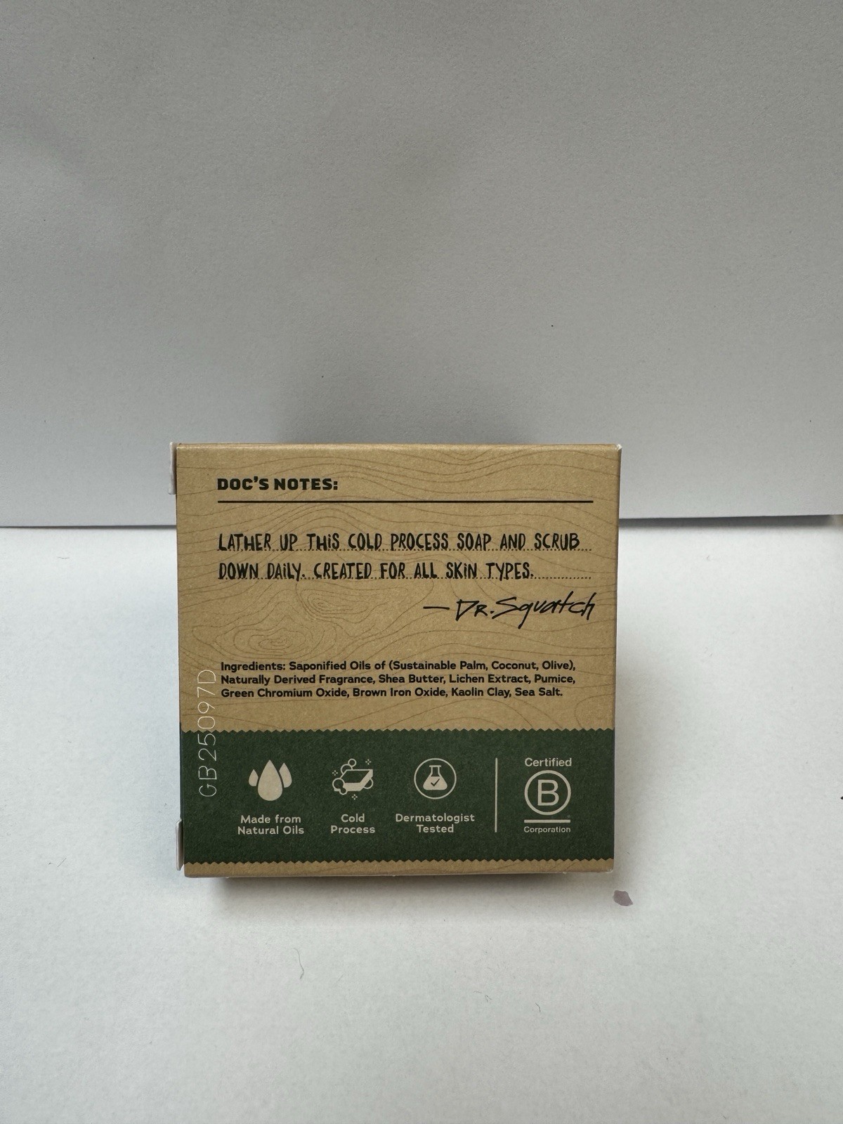 Dr. Squatch Sierra Storm Natural Soap Bar ~ 5 Ounces
