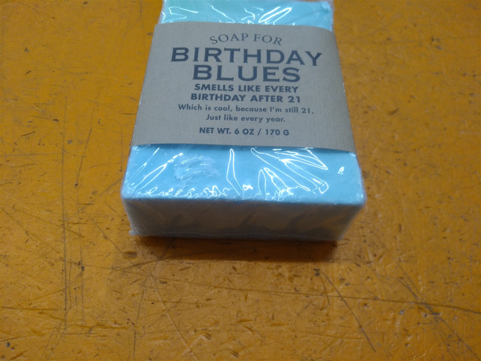 ⭐️⭐️⭐️⭐️⭐️ Whiskey River Soap Co. Birthday Blues Because Your Still 21