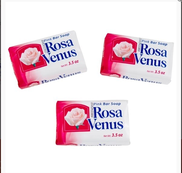 Rose Skincare Beauty Bundle – Rosa Soap, Makeup Remover & Facial Cleanser – New