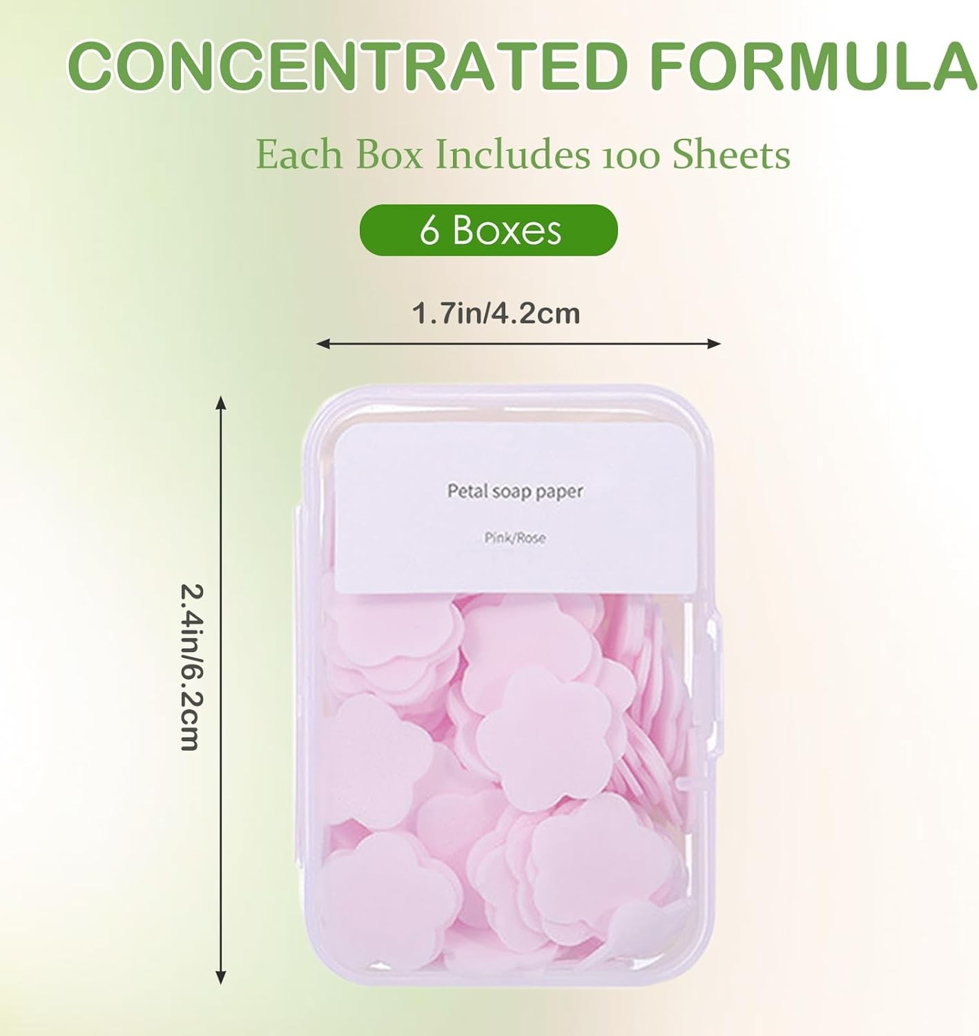 600PCS Portable Mini Soap Sheets – Scented Disposable Hand Washing Paper, Travel