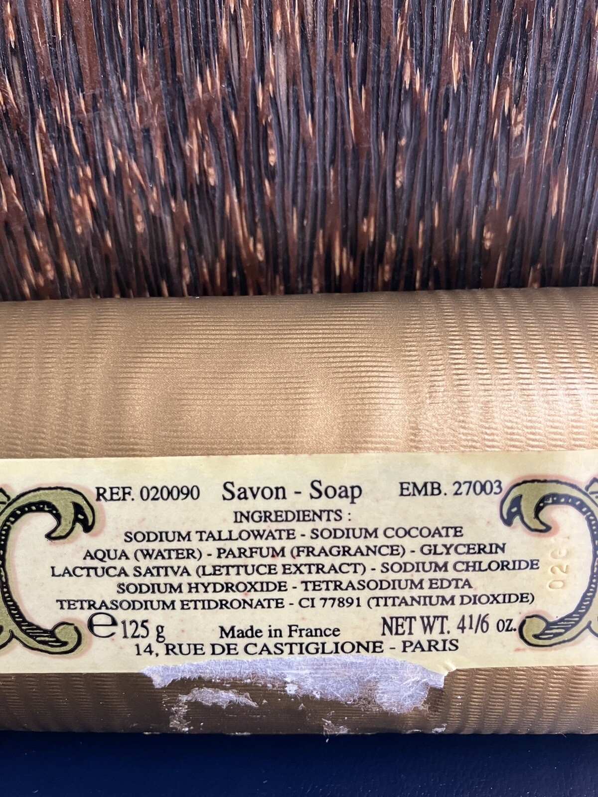 ANNICK GOUTAL GARDENIA PASSION BAR SOAP 125g / 4 1/6 oz NEW FULL SIZE VINTAGE