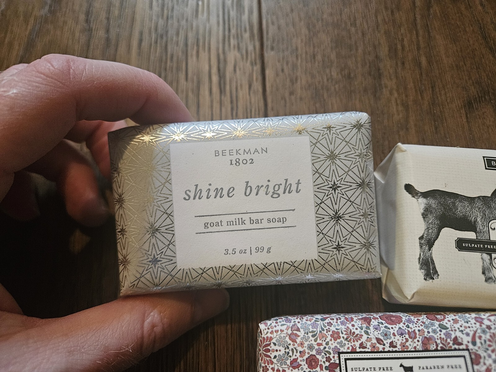 3 Beekman 1802 Soap Honeyed Grapefruit Shine Bright Goat Milk 3.5 oz New In Pack
