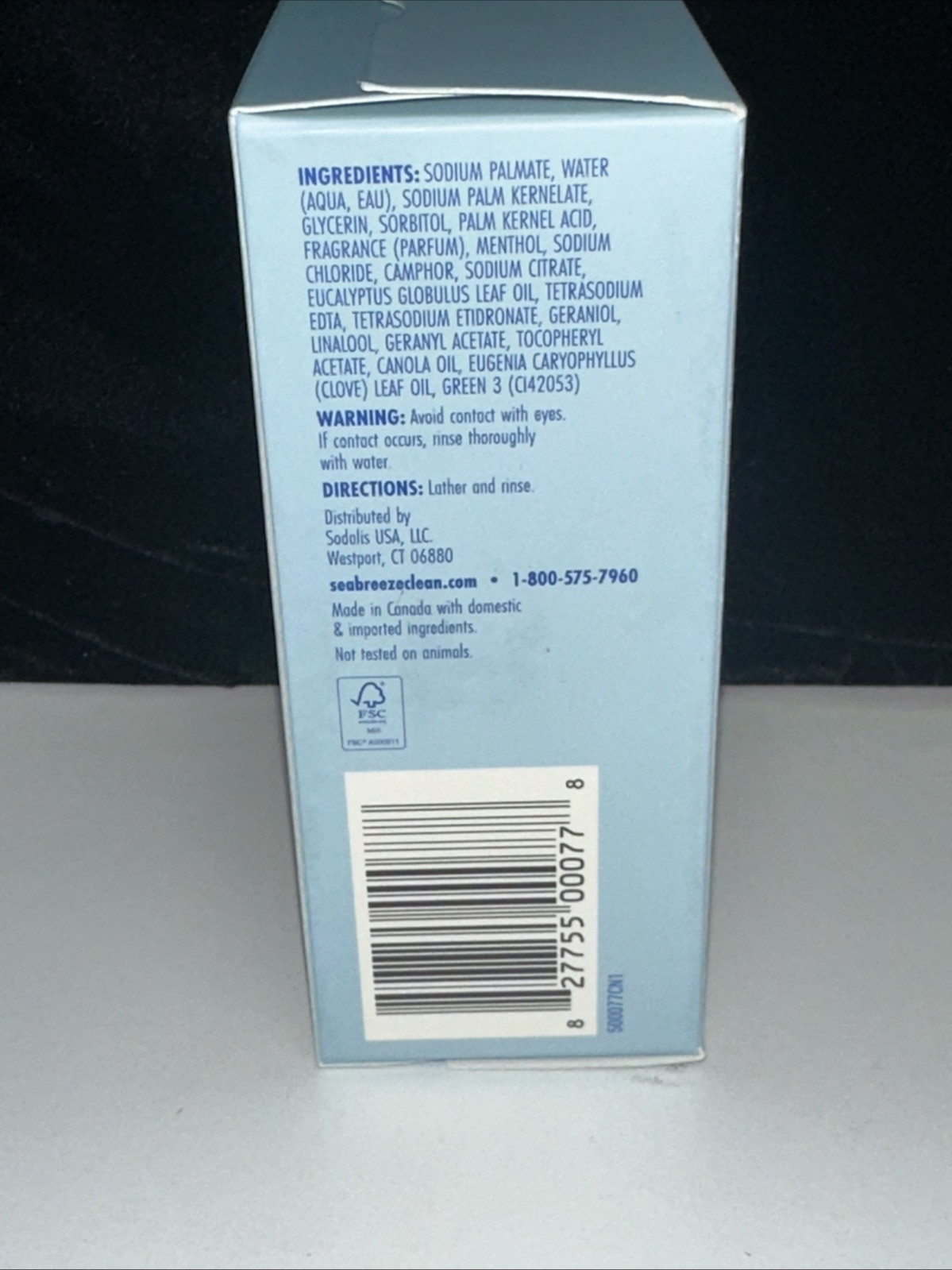 10 Sea Breeze Classic Clean SeaBreeze Clean Toning Clarifying Moisture Bar 6.5oz