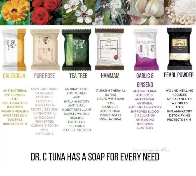 Farmasi Dr. C. Tuna Tea Tree Soap 4.41 oz. NEW