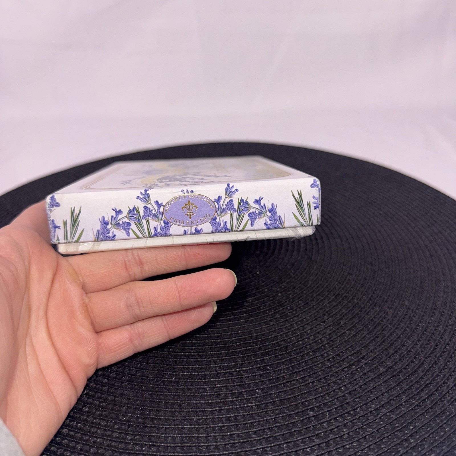 NEW 6 Handmade Italian Tuscan Lavender Soaps Saponificio Artigianale Fiorentino
