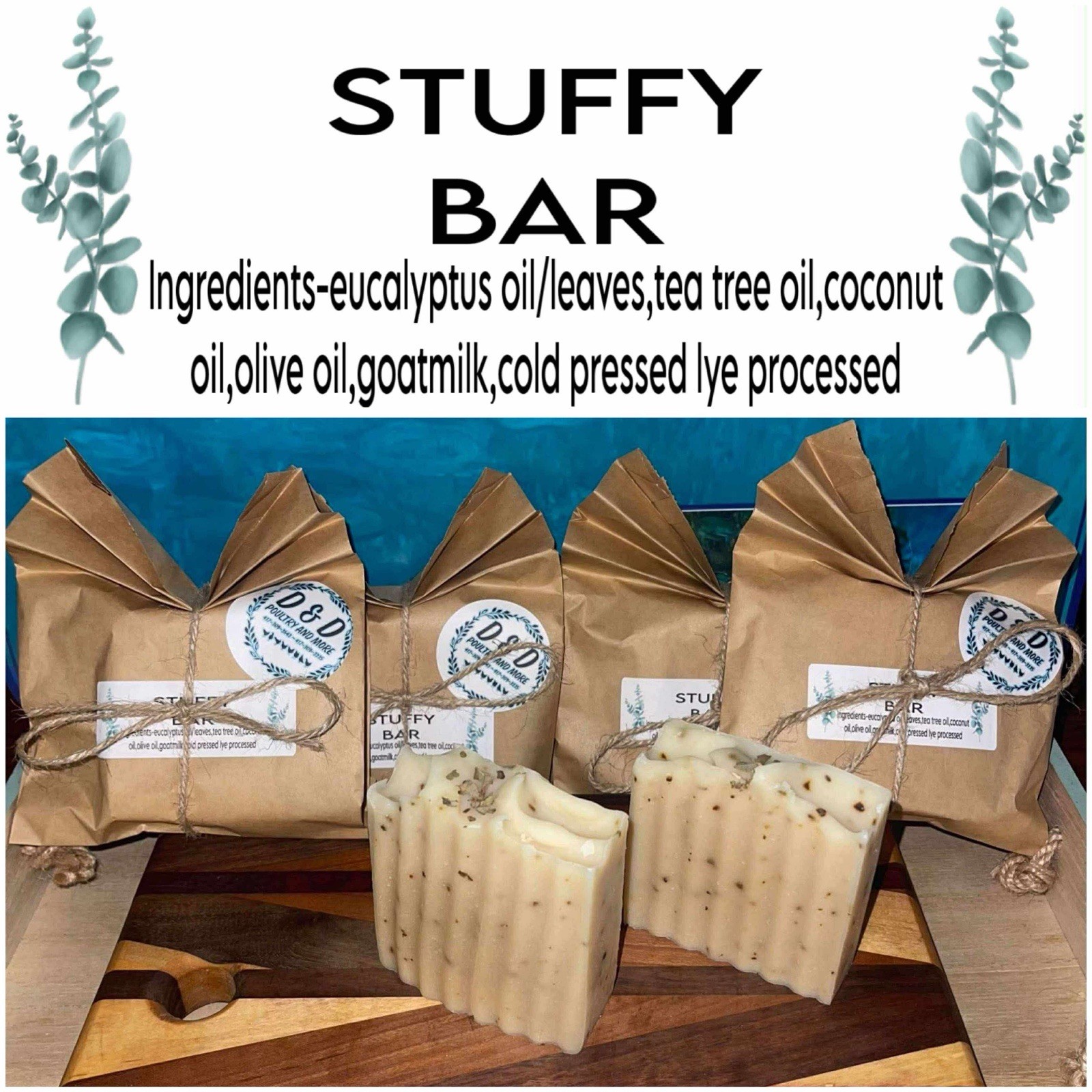 All Natural Goat Milk Soap With Tallow And Other Natural Products