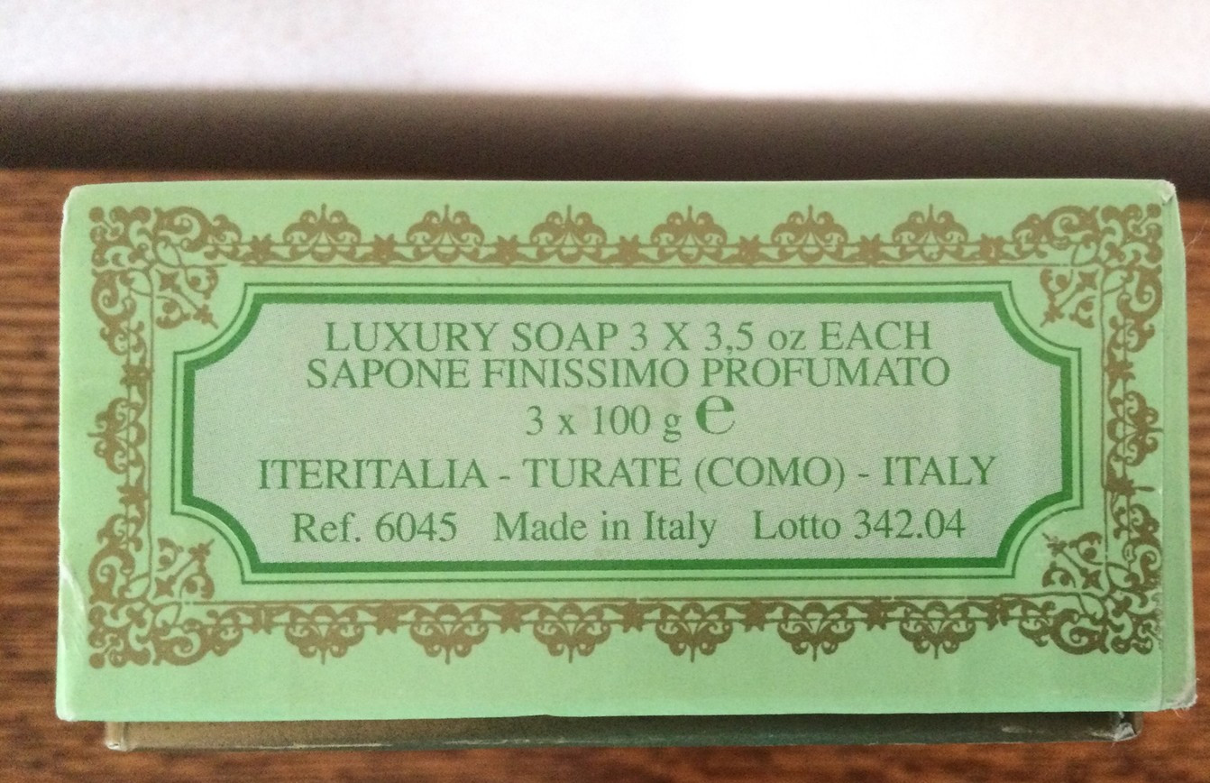 Gift Set 3 Cakes Mughetto Italian Lily of the Valley Finest Scented Soap 3X3.5oz