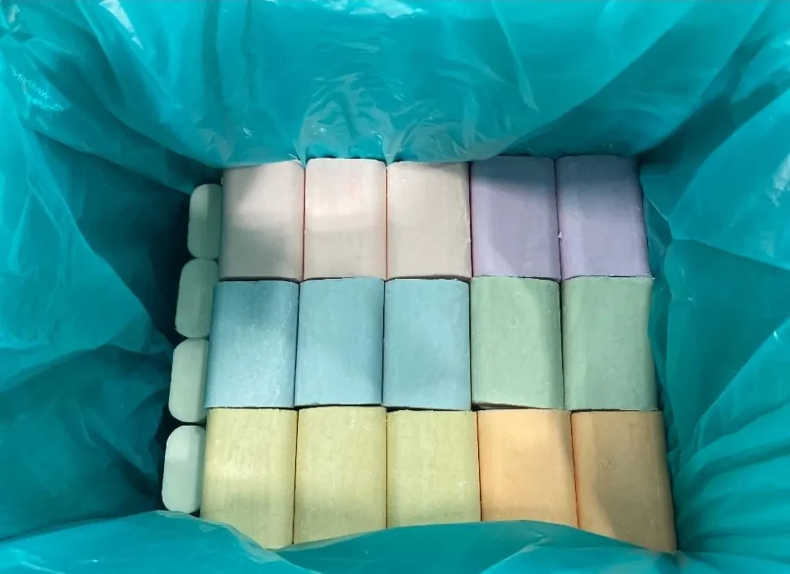 Amish Olde Country Soap Bars 25 Pack, All Natural Bentonite Clay – Made in US