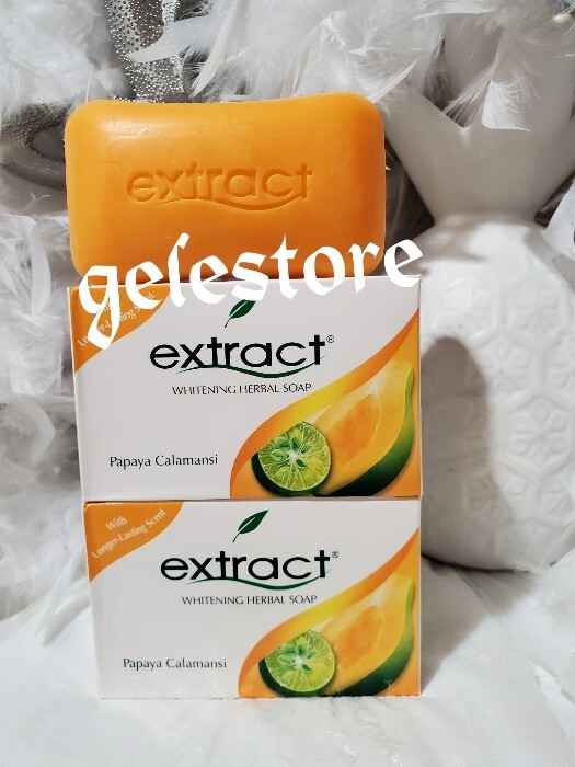 X3 Extract whitening soap with papaya. lasting scent. For sensitive skin