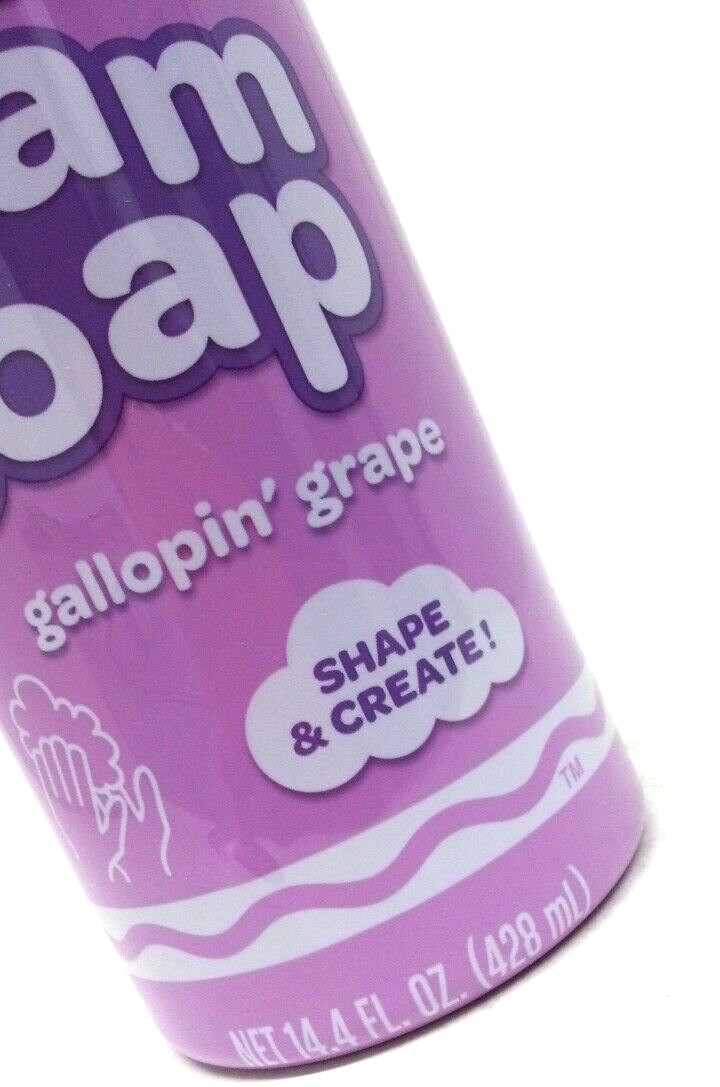 ( Lot 12 ) Crayola Shape & Create Gallopin’ Grape Moldable Foam Soap 14.4 oz