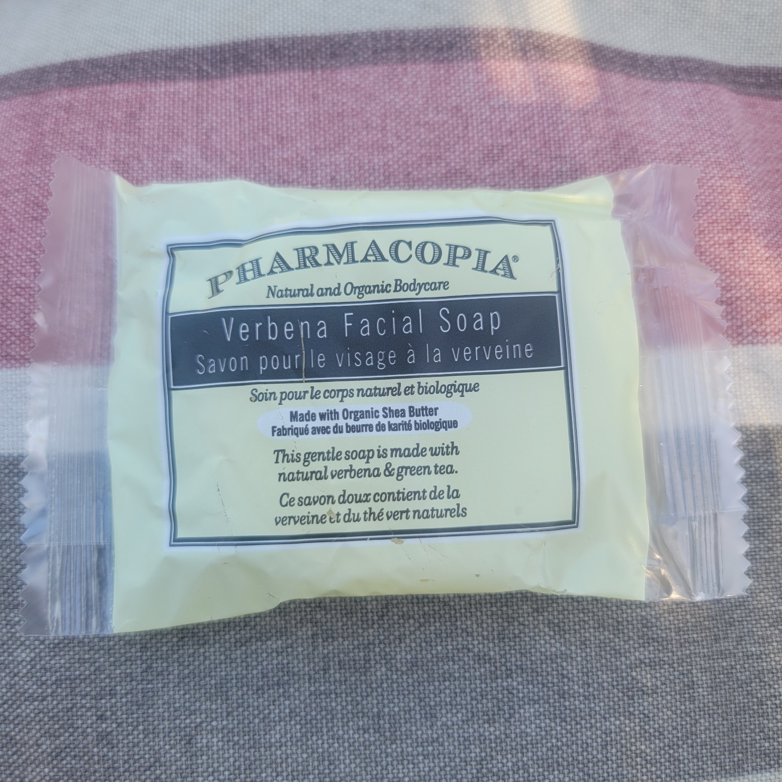 20 Bars Pharmacopia Verbena Facial Soap, Paraben Free 1 oz. ea Travel Size