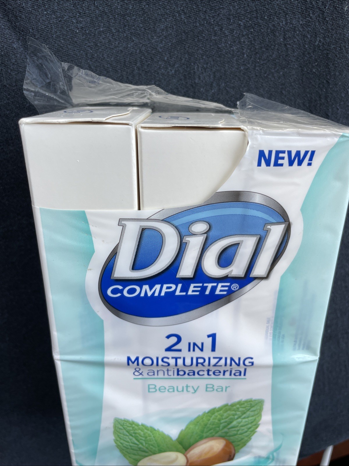 Dial Complete 2in1 Moisturizing & Antibacterial Mint & Shea Butter 6 3.8oz Bars