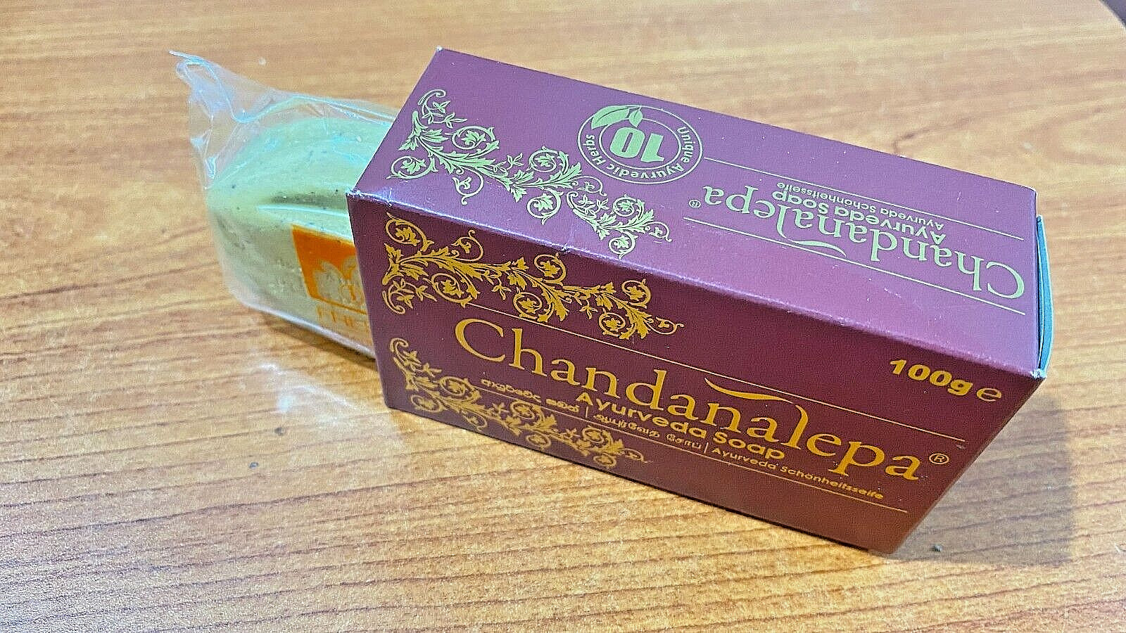 NEW Chandanalepa Beauty Soap Body Health Germ Killing Ayurveda Herbal Soap