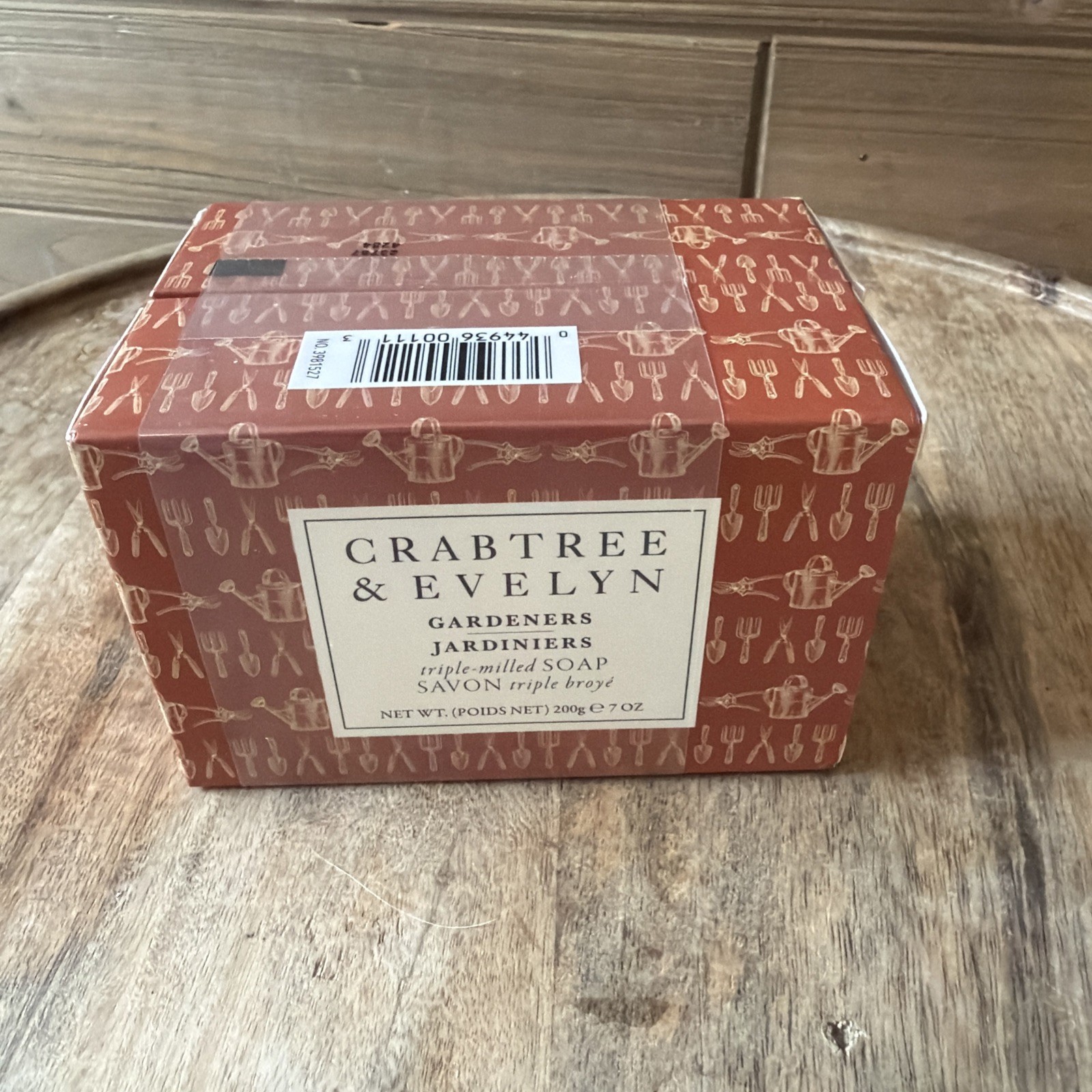 (2) Crabtree & Evelyn GARDENERS Triple-Milled Soap – 7oz Each