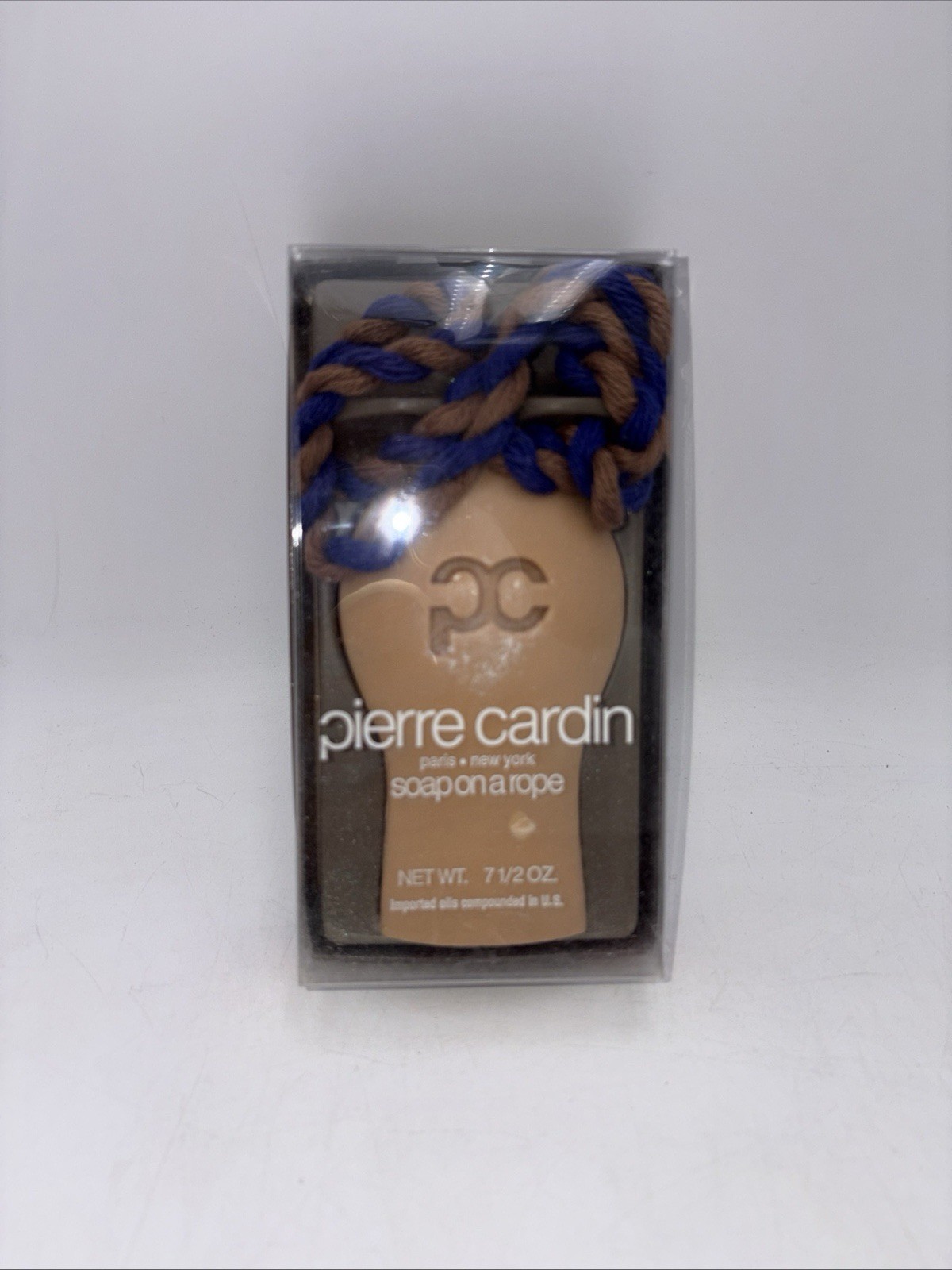 VTG NIB Pierre Cardin Fragrance Soap on Rope 7.5 Oz