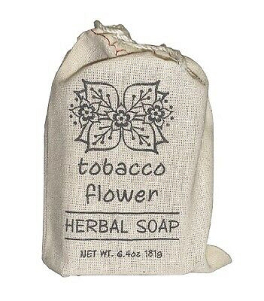 Greenwich Bay 6.4oz Sack Soap, Tobacco Flower (R5M095)