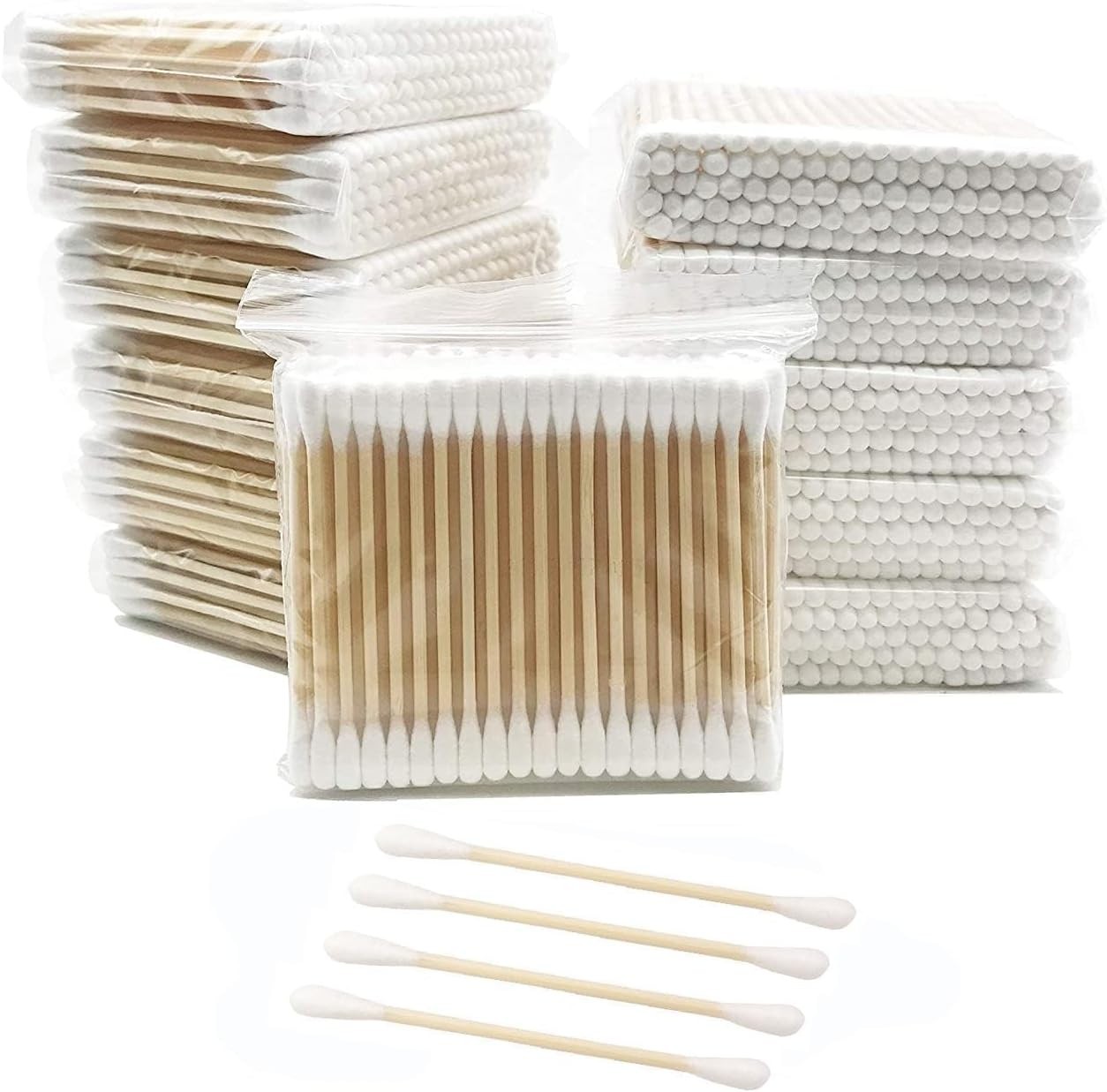 Gentle 900pcs Natural Bamboo Swabs – The Eco-Friendly Choice for Every Purpose