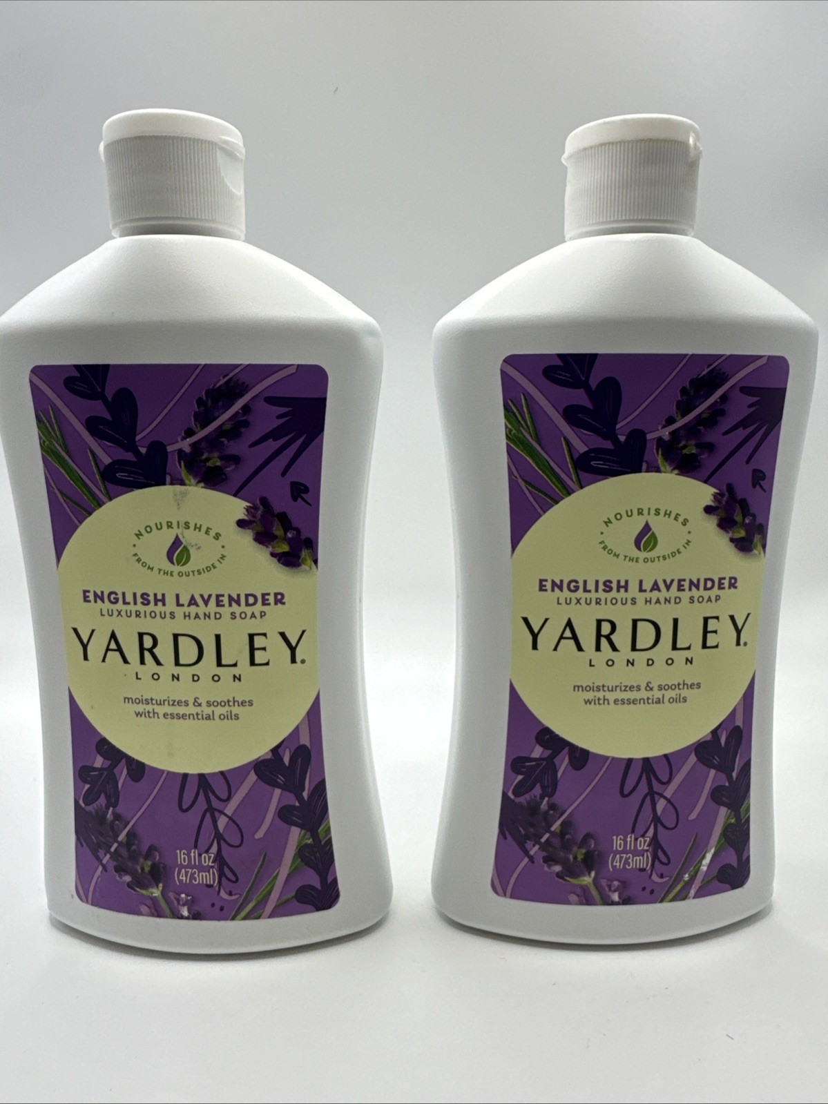 2x Luxurious Hand Soap, English Lavender, 16 fl oz (473 ml)