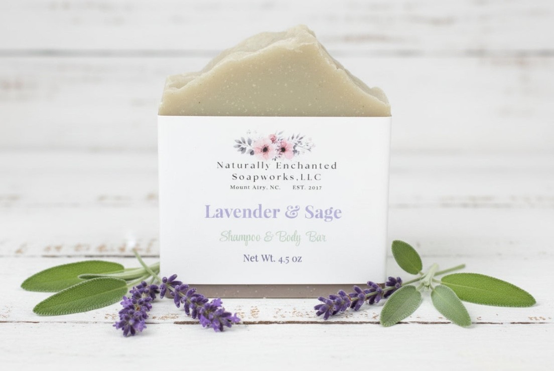 Natural Shampoo Bar Solid~Apple Cider Vinegar~Coconut Milk~Natural Handmade Soap
