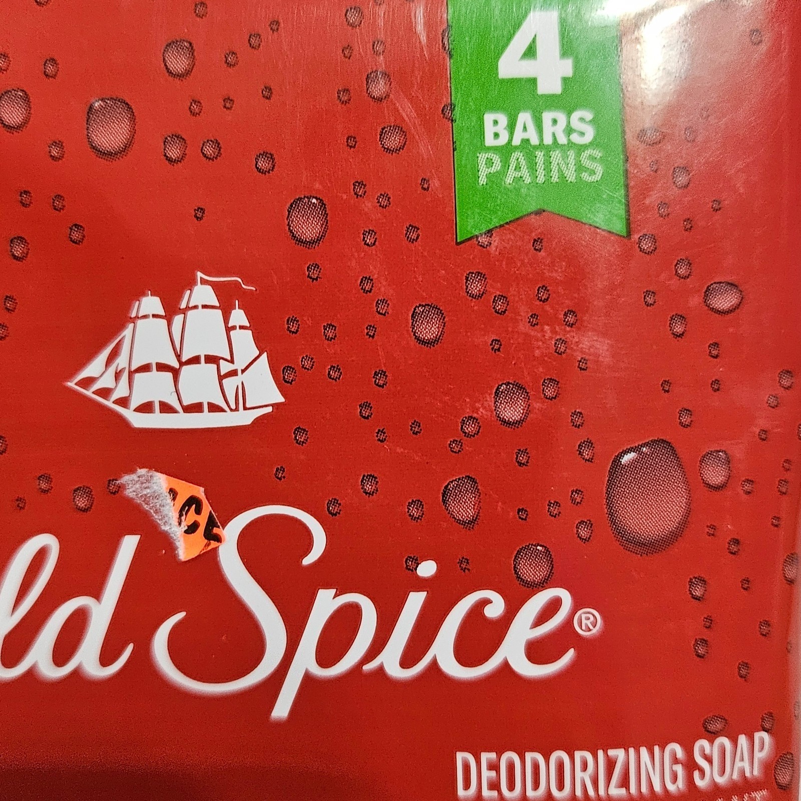 3 Packs – Old Spice Deodorizing Soap Extra Clean Feel Fresh 4 Bars 12.6 oz