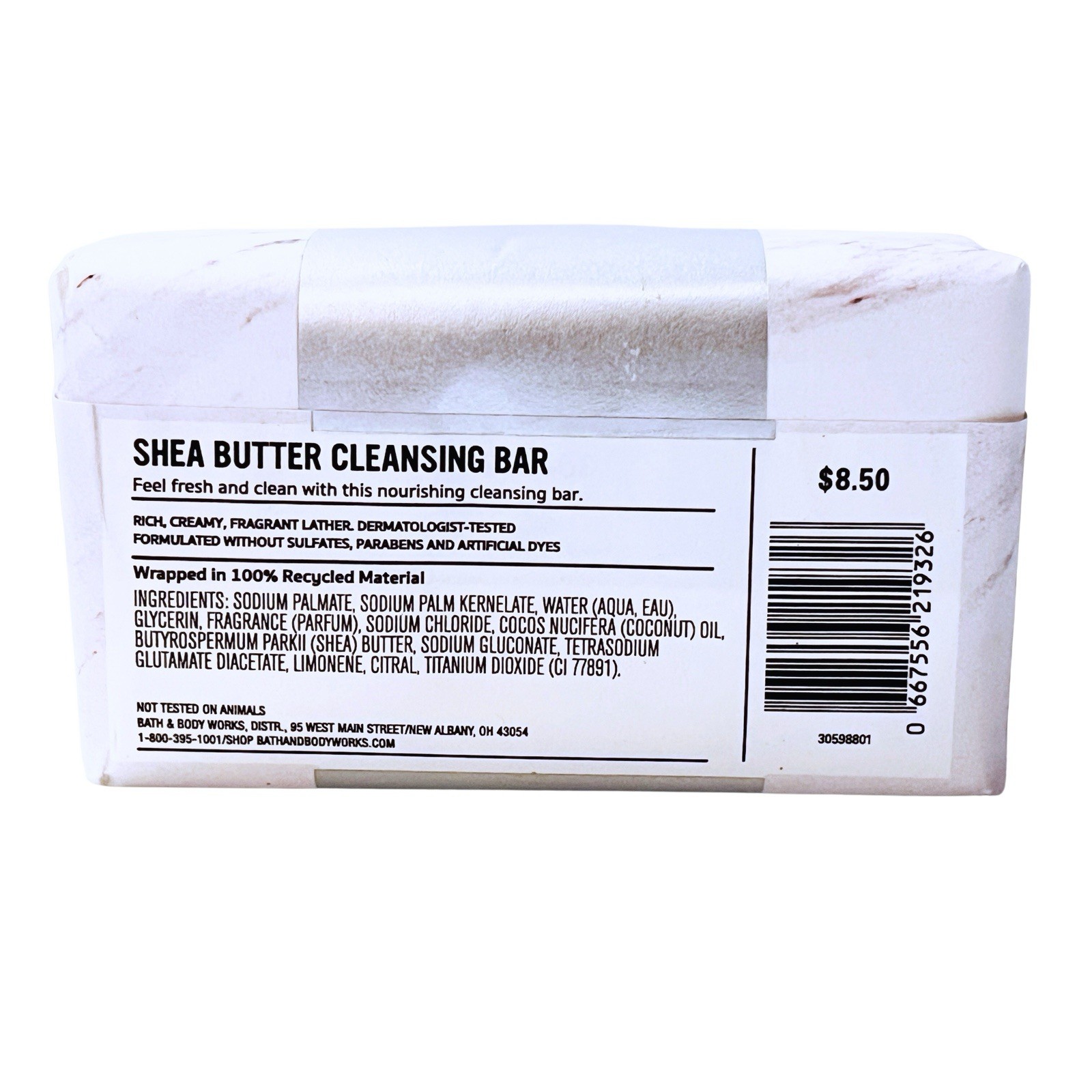 Bath & Body Works CLEAR HORIZON Men’s Body Cleansing Soap Bar 4 Pack