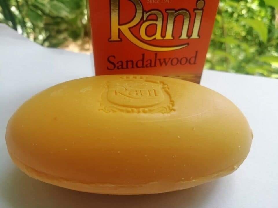 RANI Herbal Pure Sandalwood Soap 90g Fine From Sri Lanka Ayurveda X 4 Soap