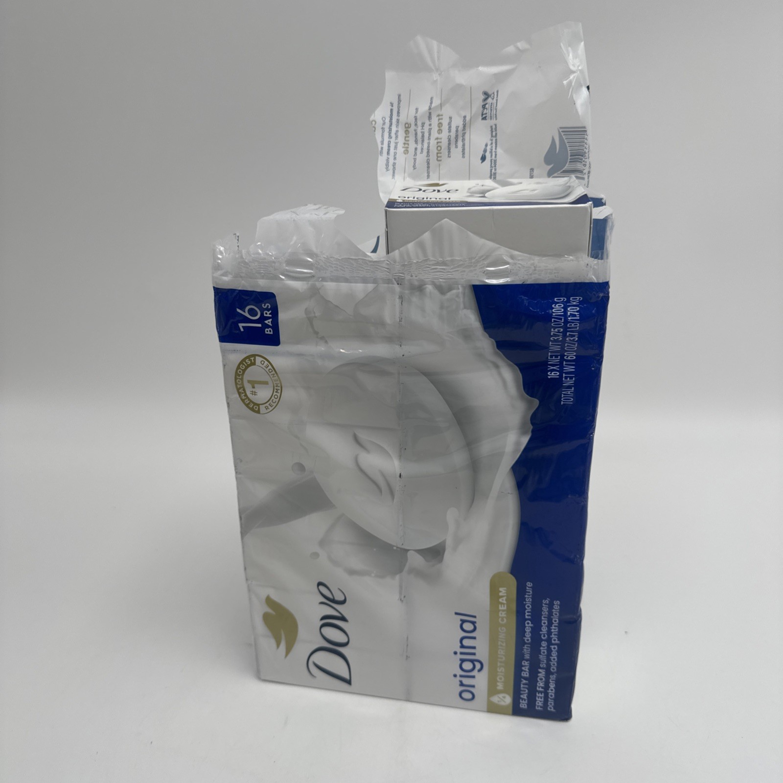 15 BARS Dove White Bar Soap 3.75 oz. Original Beauty Bar Deep Moisture/Cream