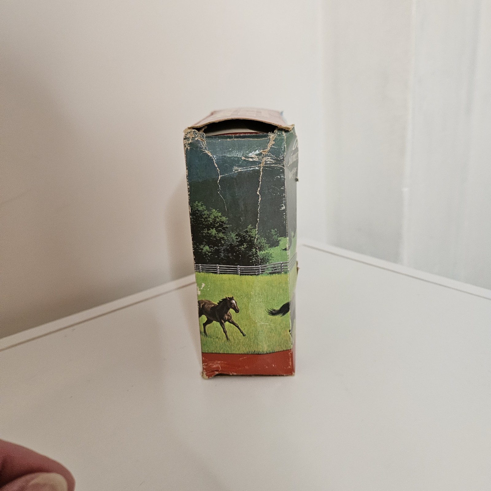 Vintage English Leather Grand Stallion Shower Soap On A Rope Full Length 8.5 Oz