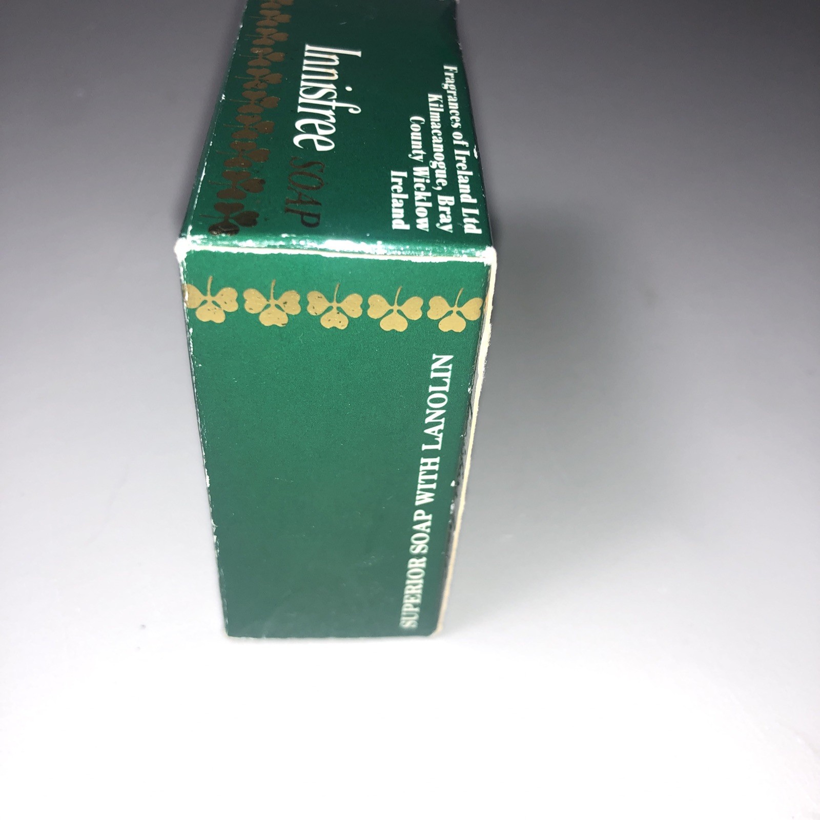 Innisfree Soap 3-1/2 Oz Fragrances of Ireland W/ Lanolin NOS Vintage