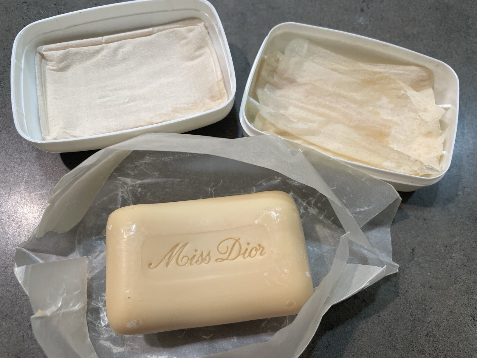 Vintage Christian Dior Miss Dior Soap w/ Case 2.7 Oz Made In France