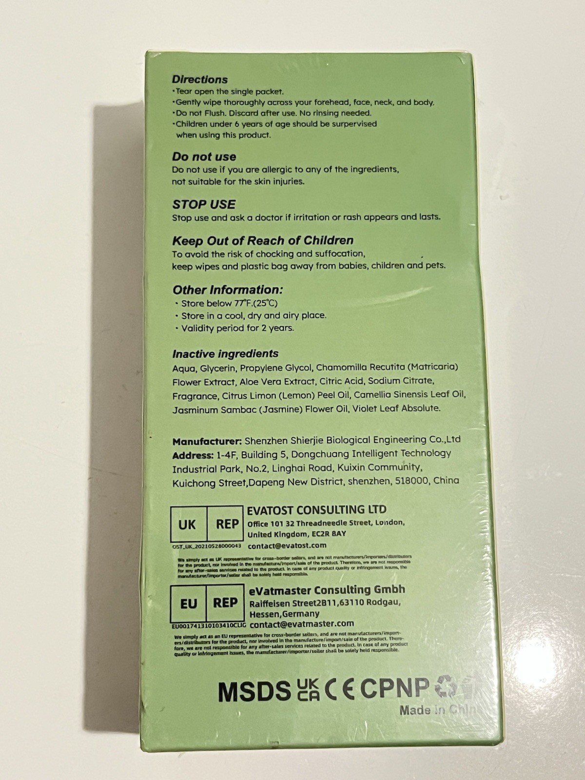 10 PCS Rinse-Free Body Wipes, Ultra Thick Shower Wipes for Skin, Disposable &…