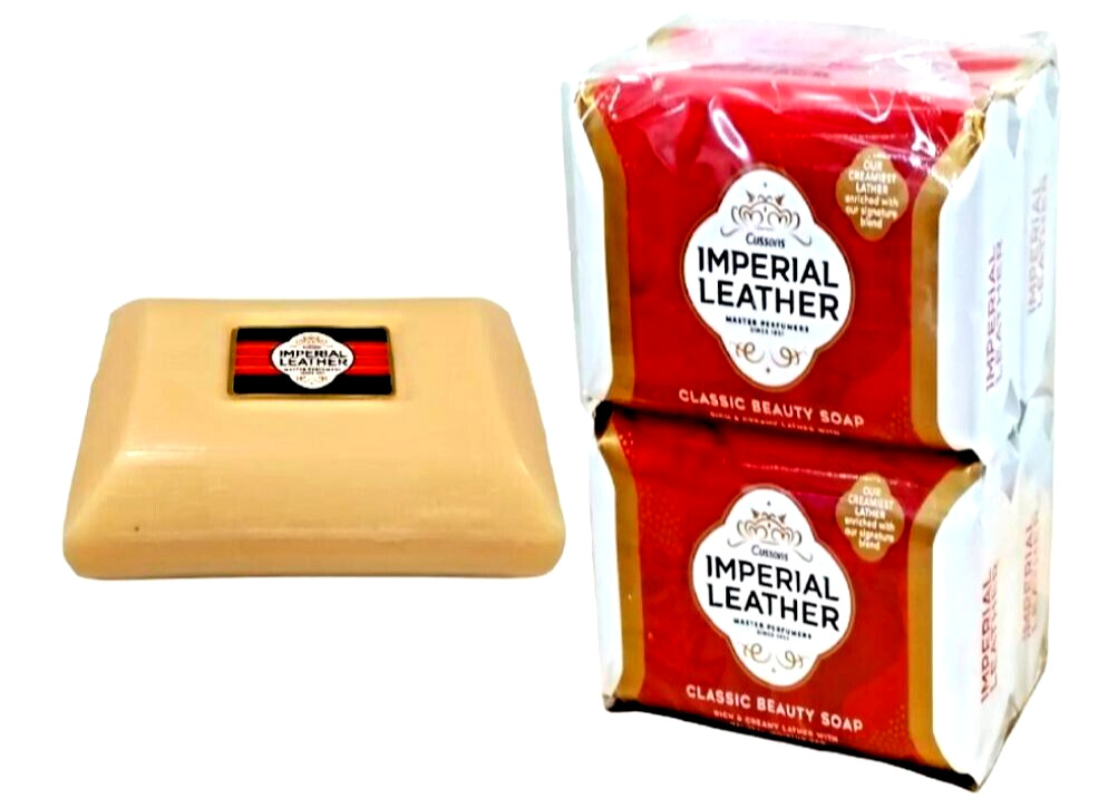 Mperial leather soap softly bar cussons classic vintage skin car 95gx4pcs free 4