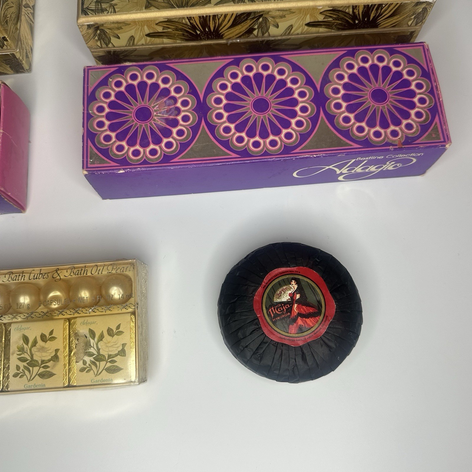 Lot Of New Vintage Soaps (Adagio, Myrurgia, Delagar)