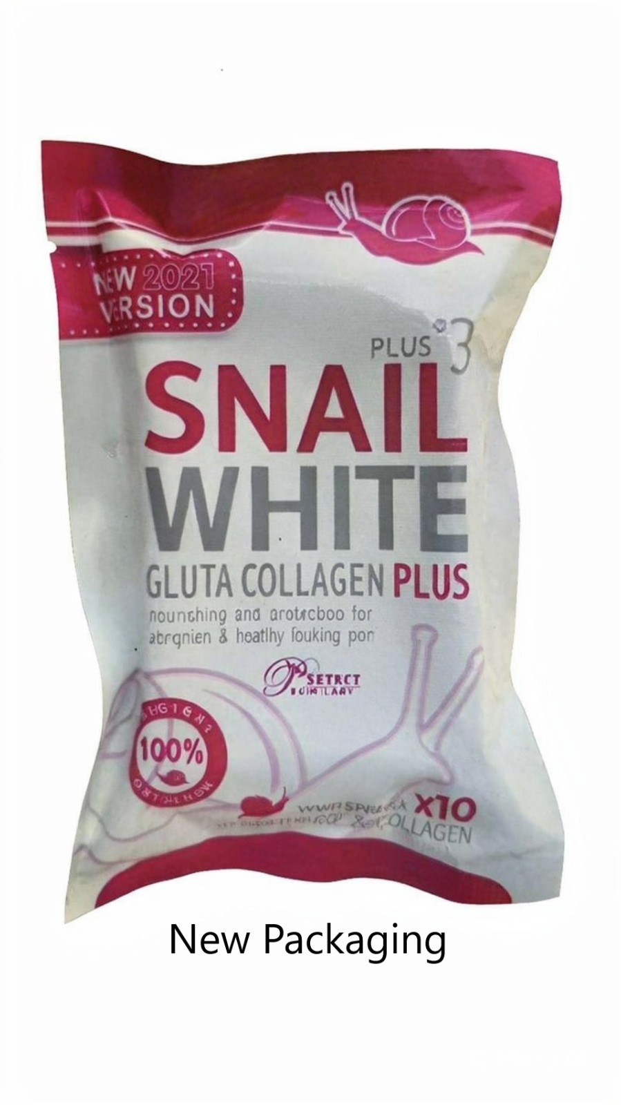 SNAIL WHITE SOAP GLUTATHIONE X10 SKIN REDUCE ACNE/ANTI AGING