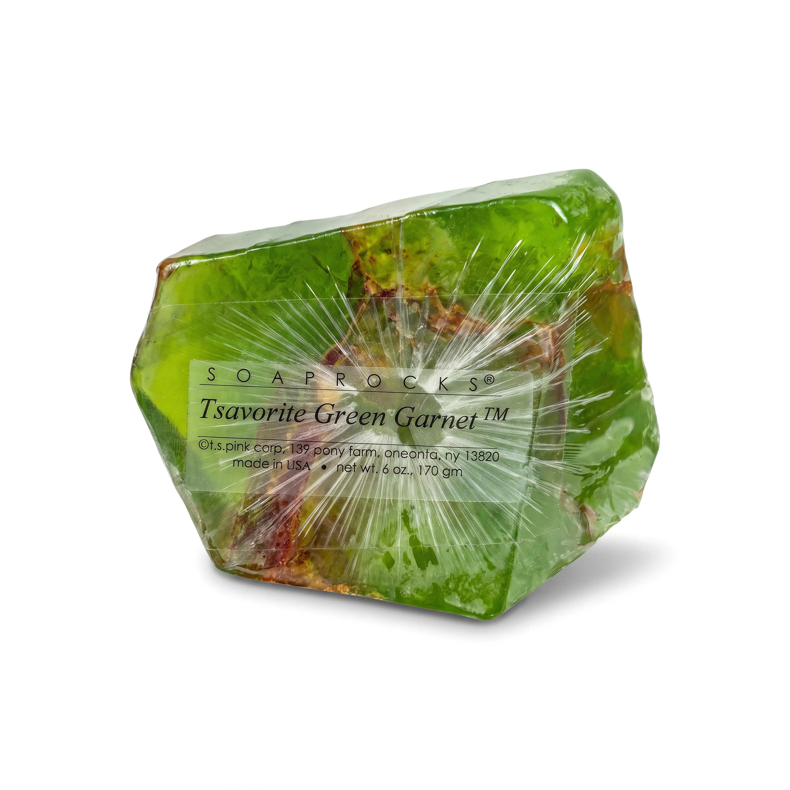 Soap Rock – Green Garnet (Large SoapRock 6-8 oz)