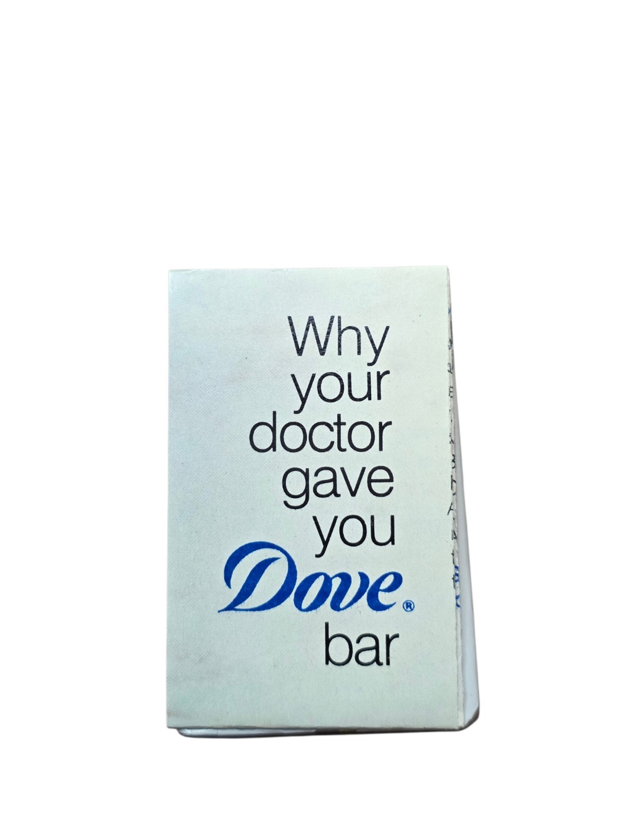 Dove Travel Size Soap 1.5 oz w/ Vintage Insert No Expiration?