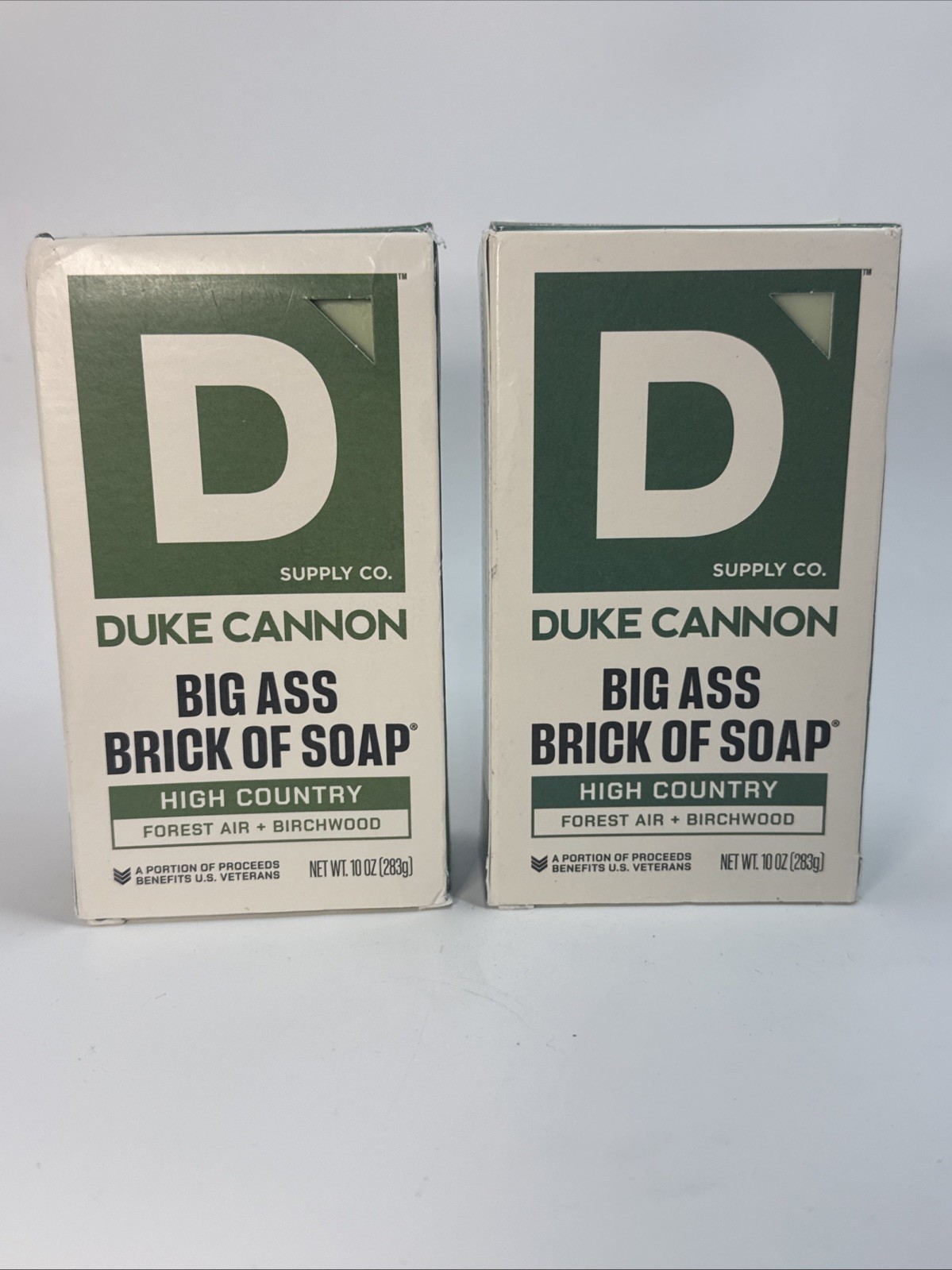 2x- Duke Cannon High Country A$$ Brick of Soap, 10oz EA – BRAND NEW