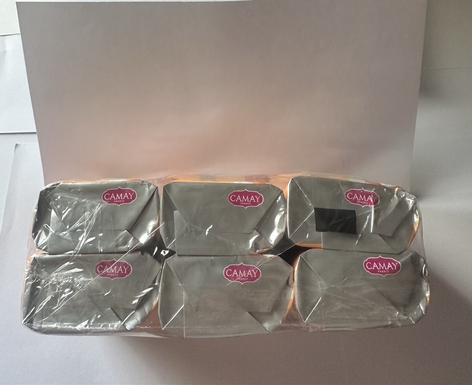 Camay France Beauty Bar Soap Dynamique Lot of 6 Unilever Vintage