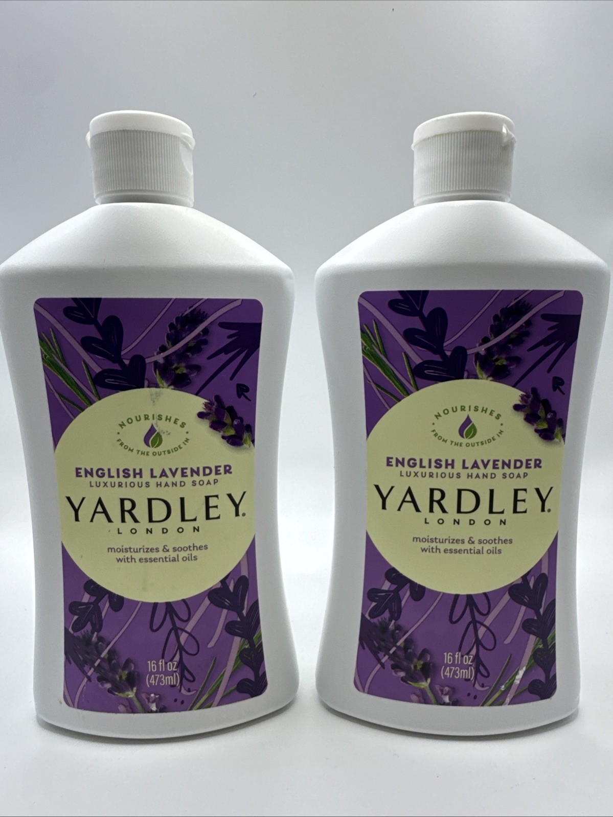 2x Luxurious Hand Soap, English Lavender, 16 fl oz (473 ml)